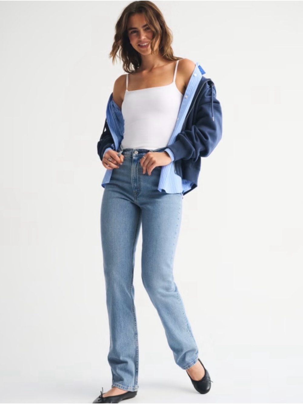 90s Ultra High-Rise CurveLove Women’s Jeans - Abercrombie - MediumWash